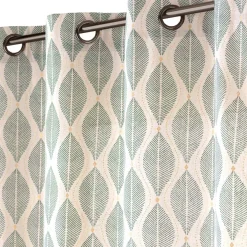 douceur d'intu017drieur Rideau coton (140 x 240 cm) Maho Vert sauge Clearance