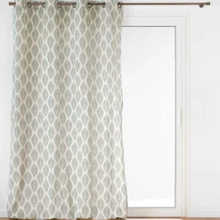 douceur d'intu017drieur Rideau coton (140 x 240 cm) Maho Vert sauge Clearance