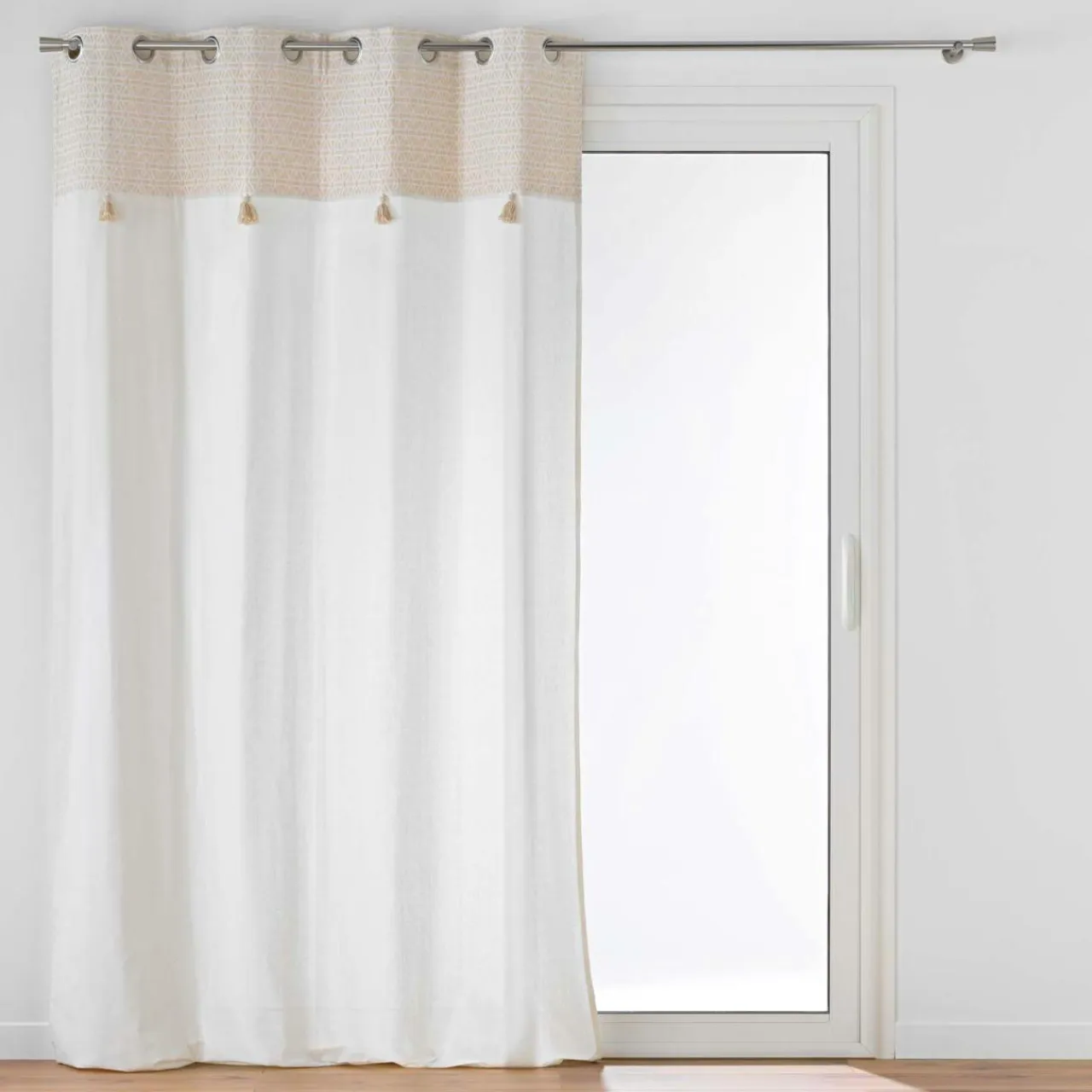 douceur d'intu017drieur Rideau coton (140 x 240 cm) Milano Beige Hot