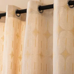douceur d'intu017drieur Rideau coton (140 x 280 cm) Ondine Blanc Sale