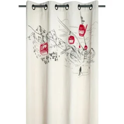 STOF Rideau coton (140 x 260 cm) Villard Ecru Clearance
