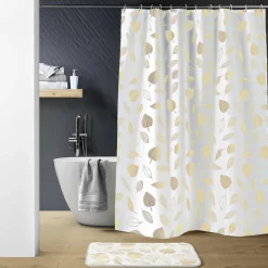 douceur d'intu017drieur Rideau de douche à anneaux (180 x 200 cm) Joya Blanc Online