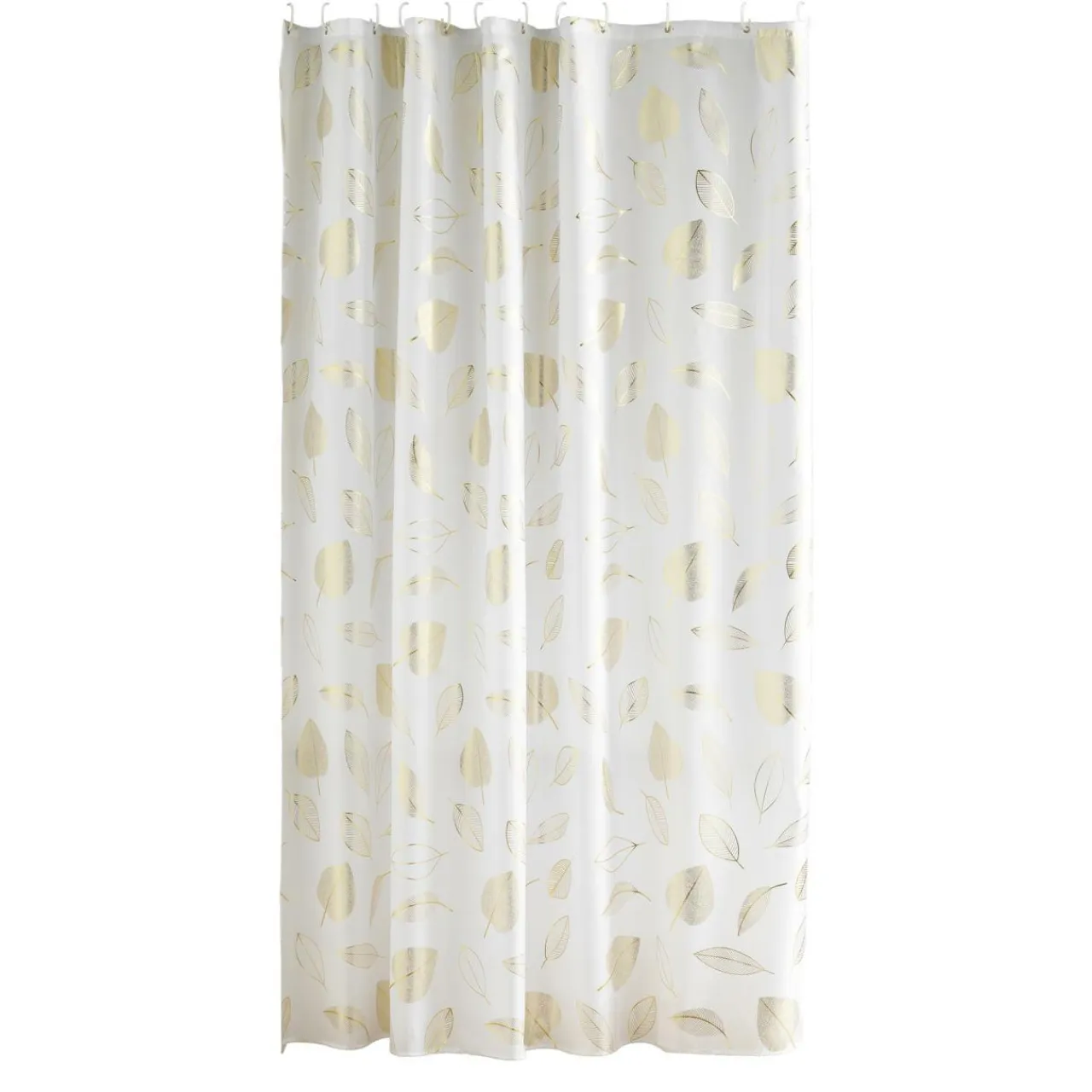 douceur d'intu017drieur Rideau de douche à anneaux (180 x 200 cm) Joya Blanc Online