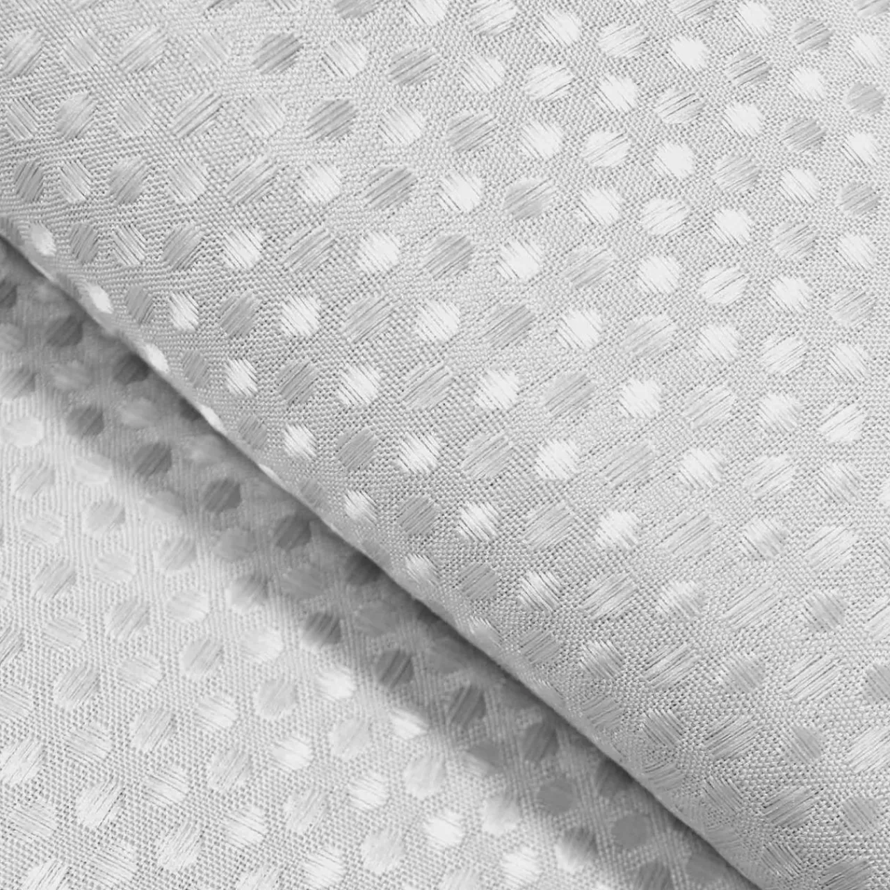 douceur d'intu017drieur Rideau de douche effet tissé à anneaux (180 x 200 cm) Quartz Blanc Sale