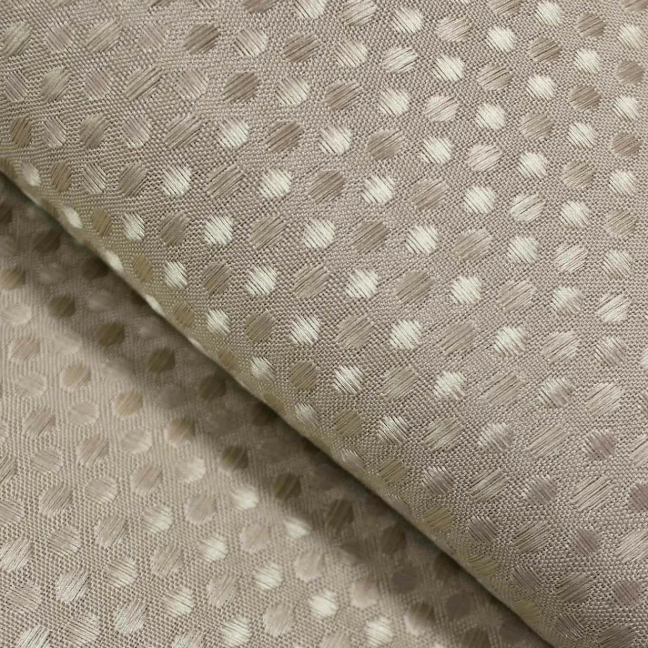 douceur d'intu017drieur Rideau de douche effet tissé à anneaux (180 x 200 cm) Quartz Taupe