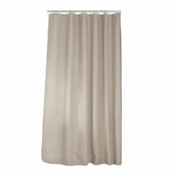 douceur d'intu017drieur Rideau de douche effet tissé à anneaux (180 x 200 cm) Quartz Taupe