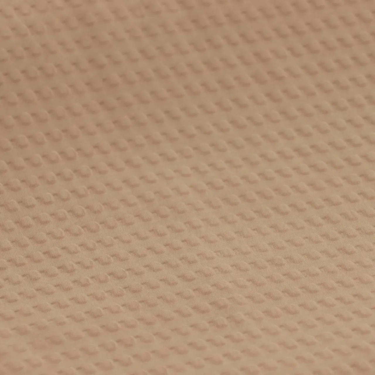 TENDANCE Rideau de douche en microfibre (180 x 200 cm) Gauffré Cappuccino Marron Outlet