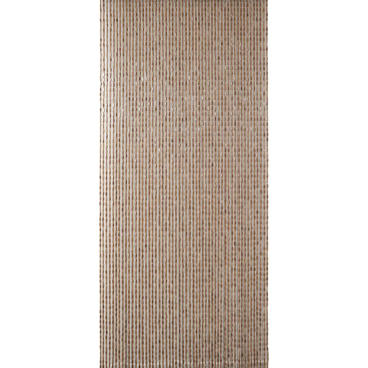 LUANCE Rideau de porte perles bois (90 x 200 cm) Perla Marron New