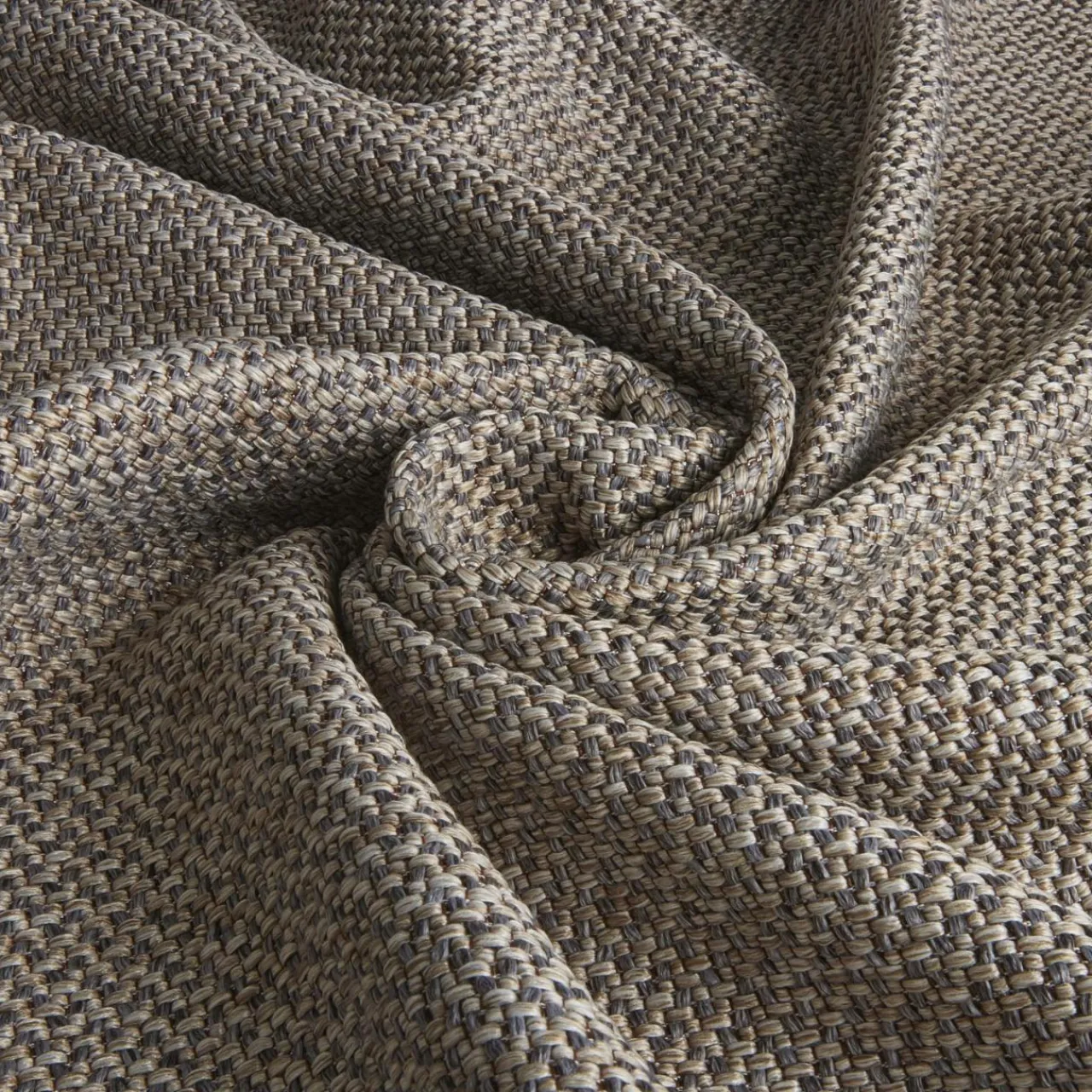 EMINZA Rideau effet chiné (140 x 240 cm) James galet Gris Sale