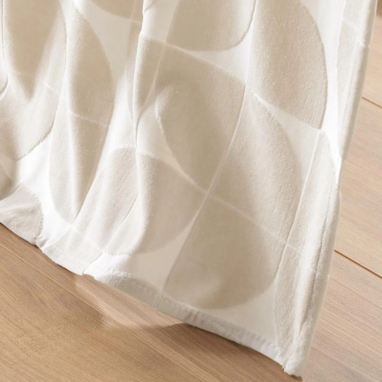 douceur d'intu017drieur Rideau œillets velours (135 x 260 cm) Geolia Beige New