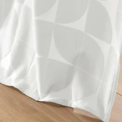 douceur d'intu017drieur Rideau œillets velours (135 x 260 cm) Geolia Blanc Outlet