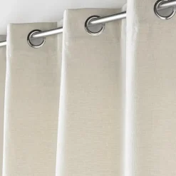 douceur d'intu017drieur Rideau œillets velours (140 x 260 cm) Verra Beige Best