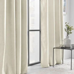 douceur d'intu017drieur Rideau œillets velours (140 x 260 cm) Verra Beige Best