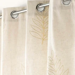 DOUCEUR D'INTERIEUR Rideau lin (140 x 240 cm) Venus Beige