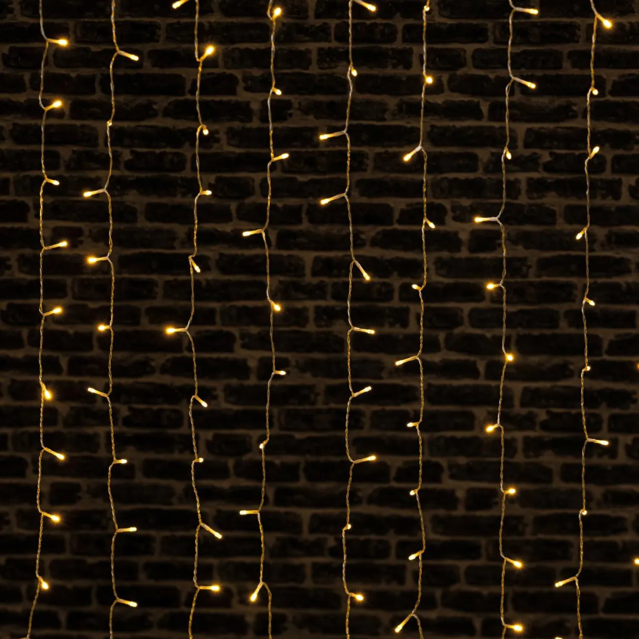 FEERIC LIGHTS Rideau lumineux H2 m L1,5 m 300 LED Blanc chaud Discount