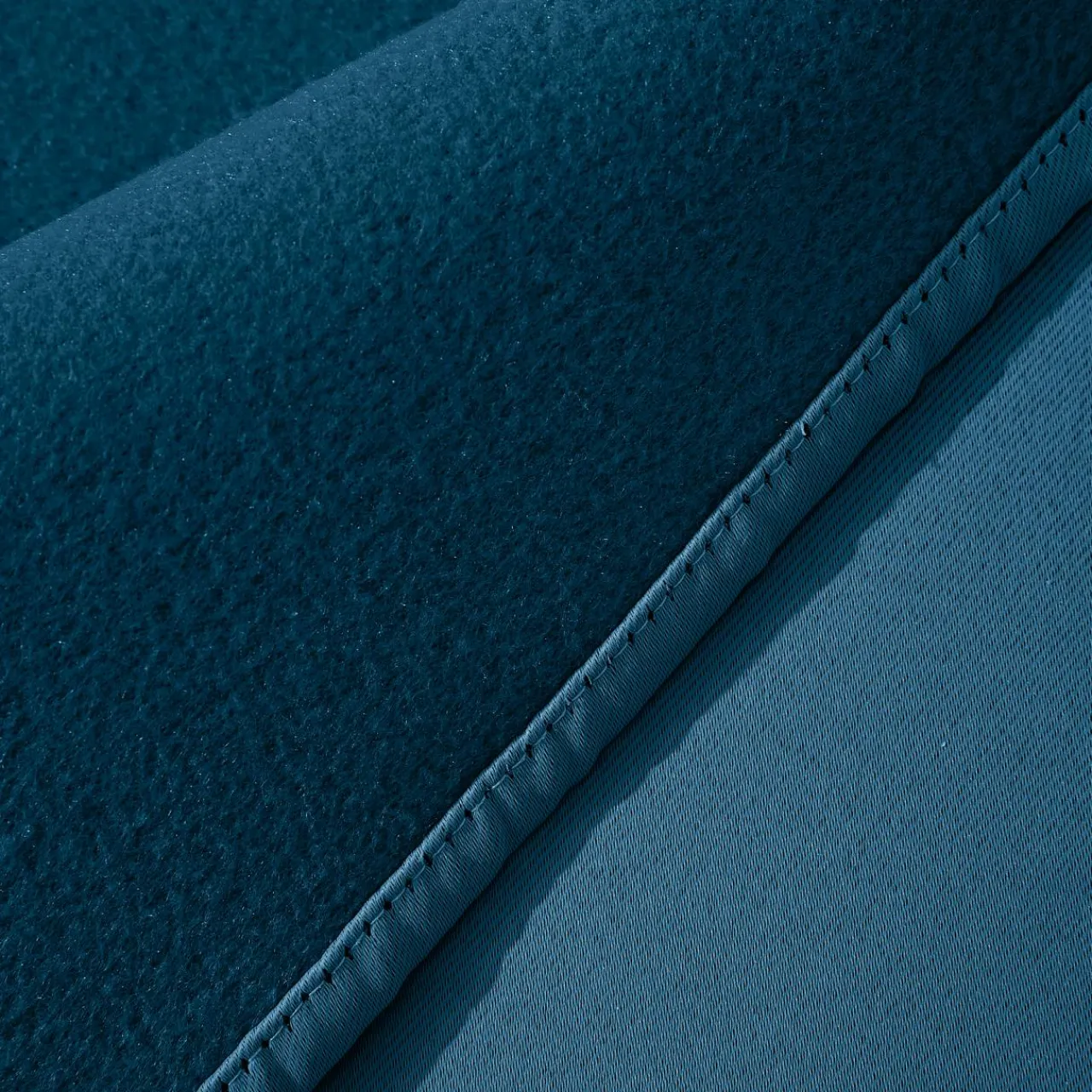 EMINZA Rideau obscurcissant thermique (180 x 260 cm) Calore Bleu pétrole