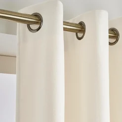 EMINZA Rideau obscurcissant thermique (180 x 260 cm) Minuit sable Beige