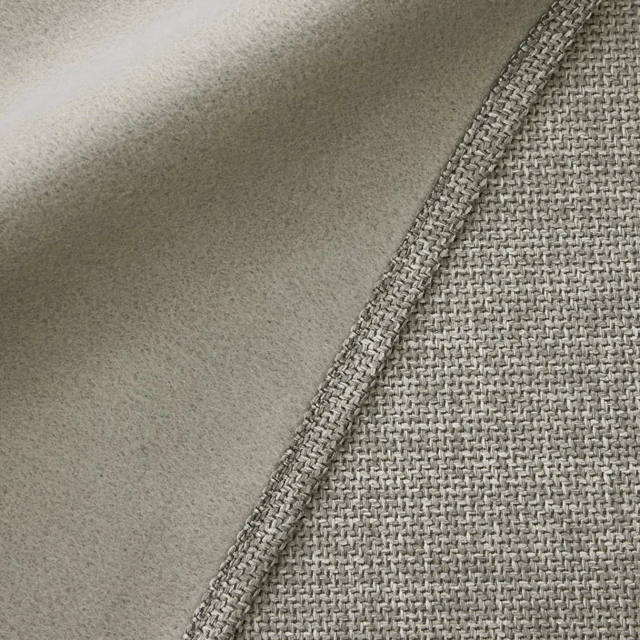 EMINZA Rideau obscurcissant thermique galon fronceur (140 x 240 cm) Alba Taupe Sale