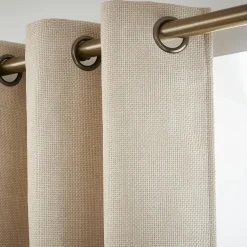 EMINZA Rideau obscurcissant thermique (140 x 180 cm) Alba grège Beige Discount