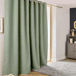 EMINZA Rideau obscurcissant thermique (280 x 240 cm) Alba Vert romarin Clearance