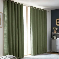 EMINZA Rideau obscurcissant thermique (180 x 260 cm) Alba Vert kaki Best
