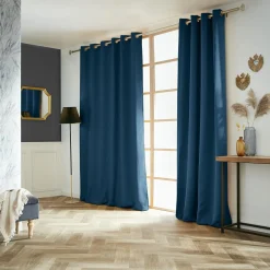 EMINZA Rideau obscurcissant (180 x 260 cm) Dark Bleu pétrole