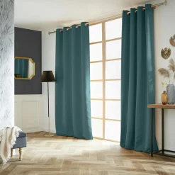 EMINZA Rideau obscurcissant (140 x 260 cm) Dark Bleu canard Online