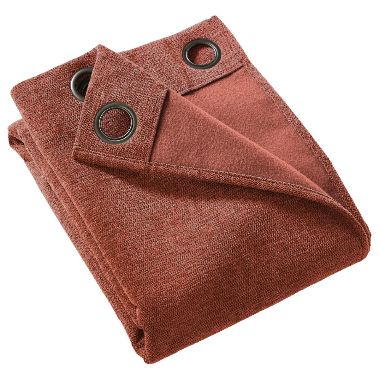 EMINZA Rideau occultant isolant Total Blackout (140 x 180 cm) Magnus Terracotta Sale
