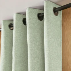 EMINZA Rideau occultant isolant Total Blackout (140 x 240 cm) Magnus Vert Eucalyptus Outlet