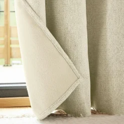 EMINZA Rideau occultant isolant Total Blackout (140 x 180 cm) Magnus Beige Online