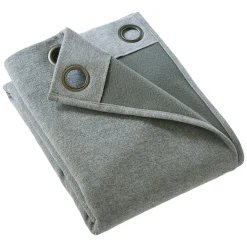 EMINZA Rideau occultant isolant Total Blackout (140 x 240 cm) Magnus titane Gris Outlet
