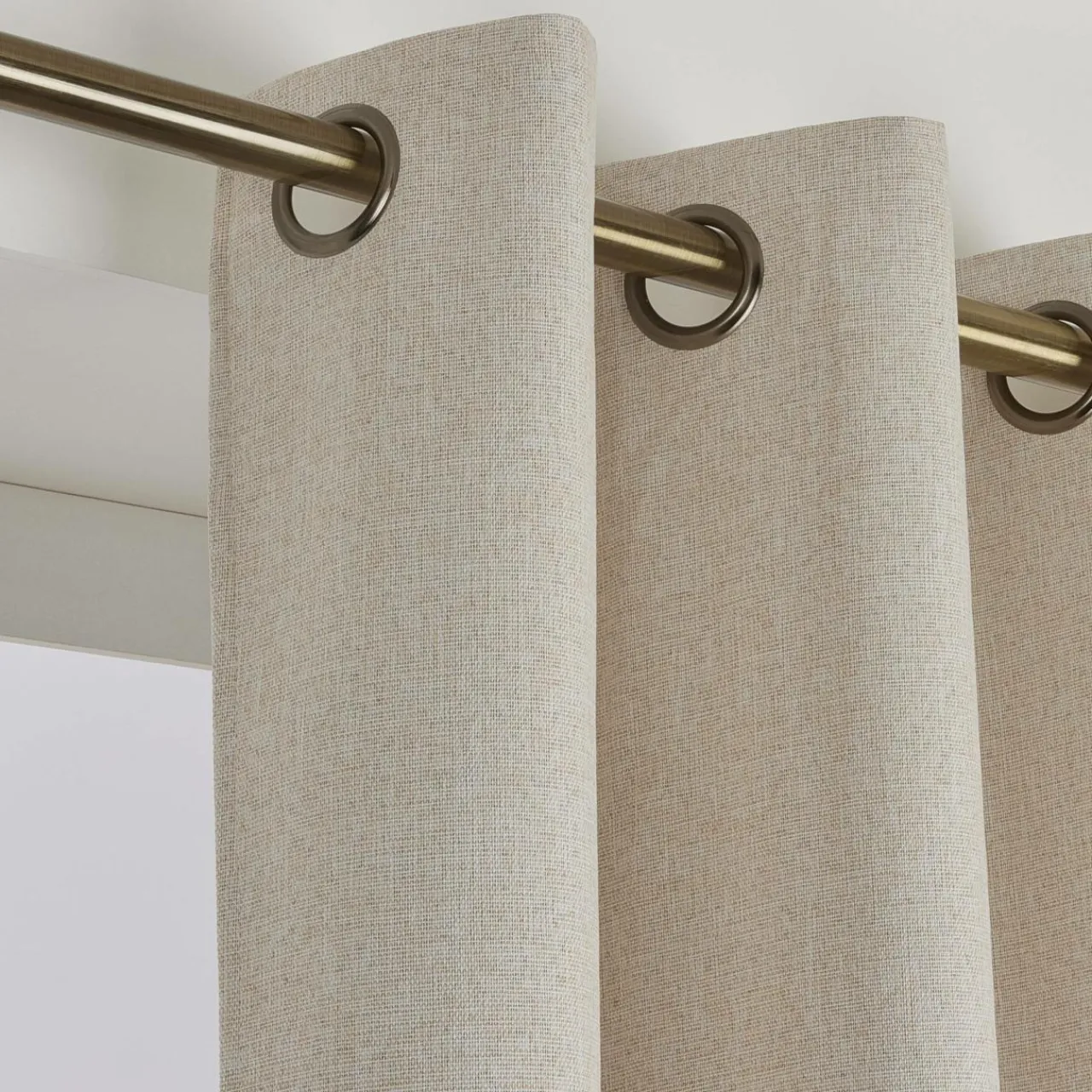 EMINZA Rideau occultant Total Blackout (180 x 260 cm) Ombra sable Beige Hot