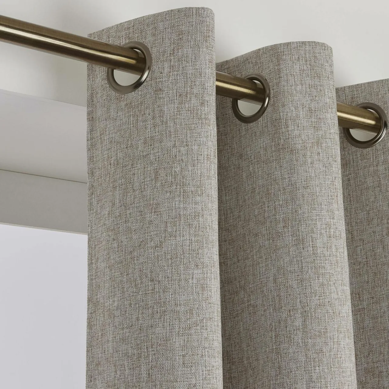 EMINZA Rideau occultant Total Blackout (140 x 240 cm) Ombra Taupe Outlet