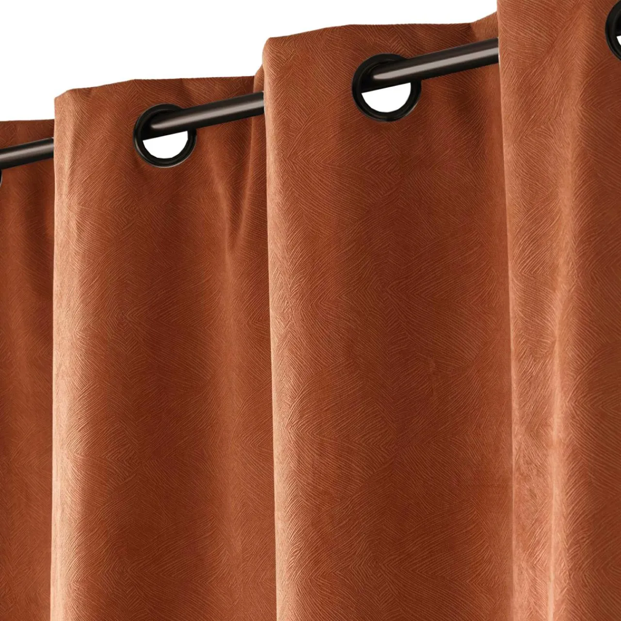 douceur d'intu017drieur Rideau occultant velours (140 x 260 cm) Olympe Camel