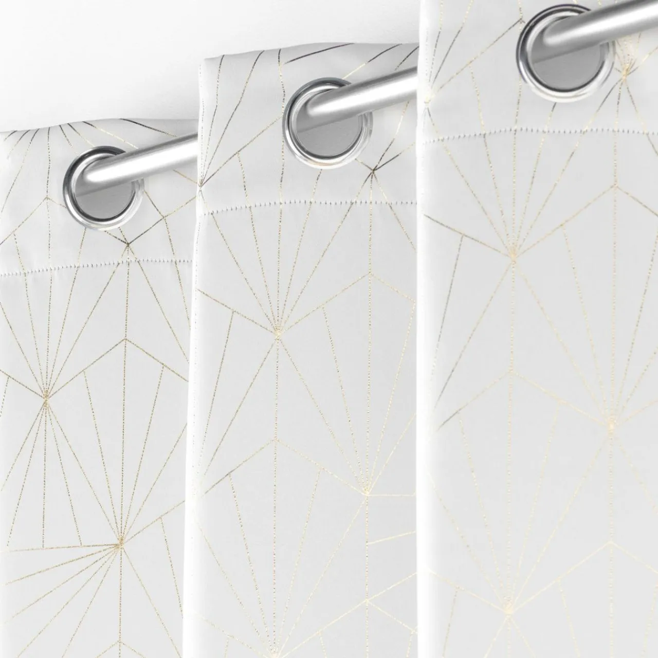 douceur d'intu017drieur Rideau occultant (140 x 260 cm) Eclat Blanc Outlet