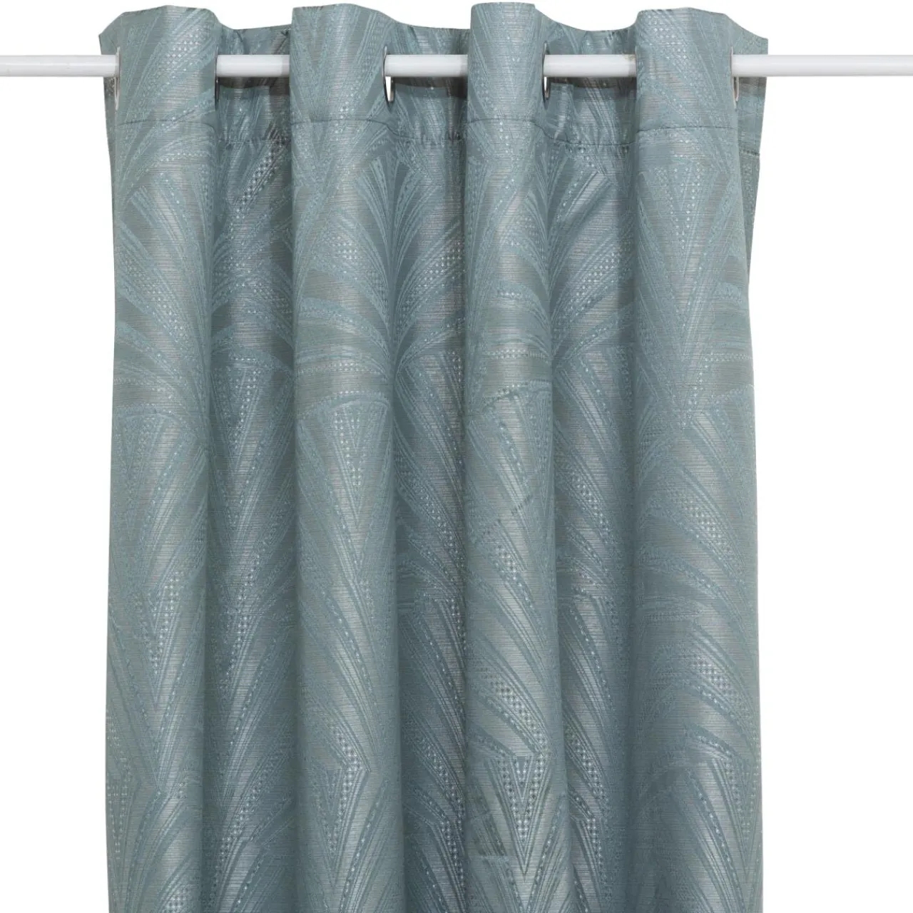 Atmosphera, cru017dateur d'intu017drieur Rideau occultant (140 x 260 cm) Effie Bleu Hot