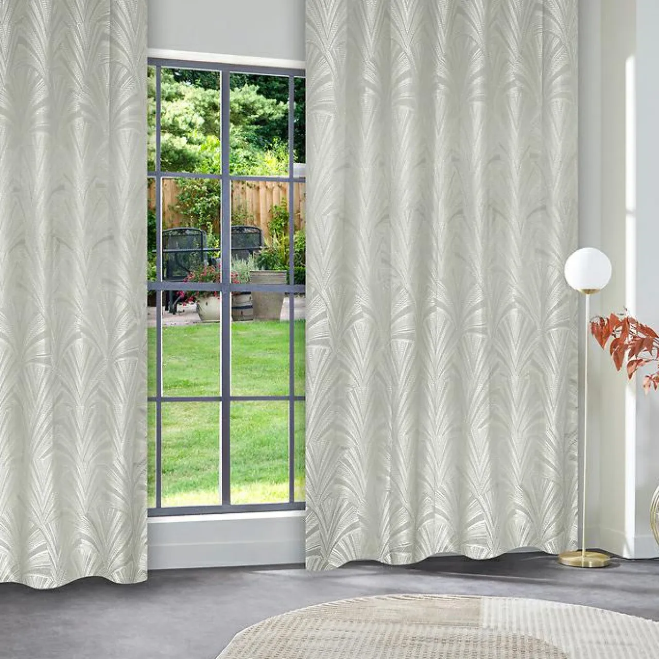 Atmosphera, cru017dateur d'intu017drieur Rideau occultant (140 x 260 cm) Effie Ecru Best