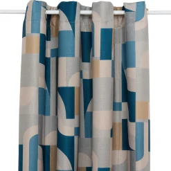 Atmosphera, cru017dateur d'intu017drieur Rideau occultant (135 x 260 cm) Elena Bleu New