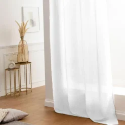 LOVELY CASA Rideau oeillets (140 X 260 cm) Béa Blanc Best