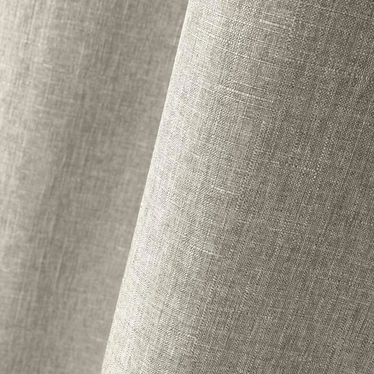 LOVELY CASA Rideau oeillets (140 x 260 cm) Bea Taupe clair Sale