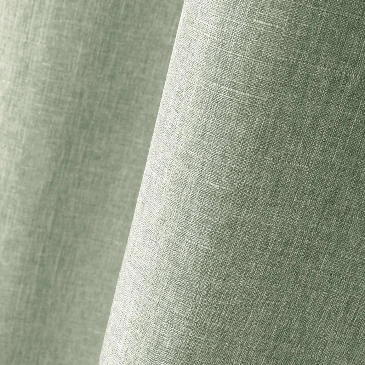 STOF Rideau oeillets (140 x 260 cm) Bea Vert lichen Vert sauge New