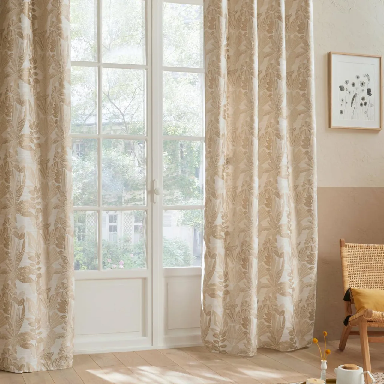 ATMOSPHERA Rideau oeillets (140 x 260 cm) Bejuco Lin Online