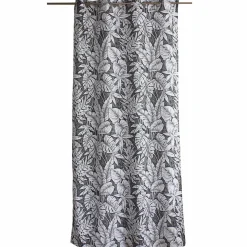 ENJOY HOME Rideau oeillets (135 x 240 cm) Bundi Gris foncé Clearance