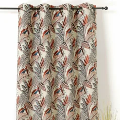 LINDER Rideau oeillets (140 x 250 cm) Eden Terracotta Outlet