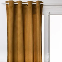 ATMOSPHERA Rideau oeillets (140 x 260 cm) Lilou mordoré Marron Discount
