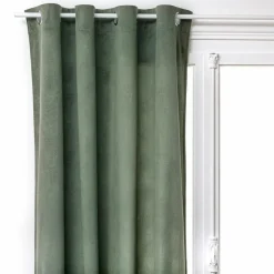 ATMOSPHERA Rideau oeillets (140 x 260 cm) Lilou Vert kaki Hot