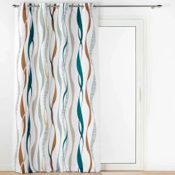 DOUCEUR D'INTERIEUR Rideau oeillets (140 x 260 cm) Lisana Multicolore Best