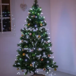 KAEMINGK Rideau pour sapin H2,10 m 672 Micro LED Flashing light Blanc froid Outlet