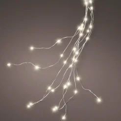 KAEMINGK Rideau pour sapin H2,40 m 832 Micro LED Flashing light Blanc chaud