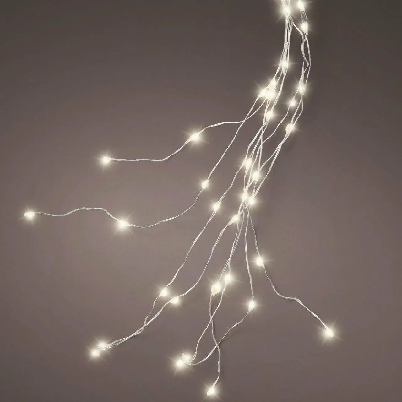 KAEMINGK Rideau pour sapin H2,40 m 832 Micro LED Flashing light Blanc chaud